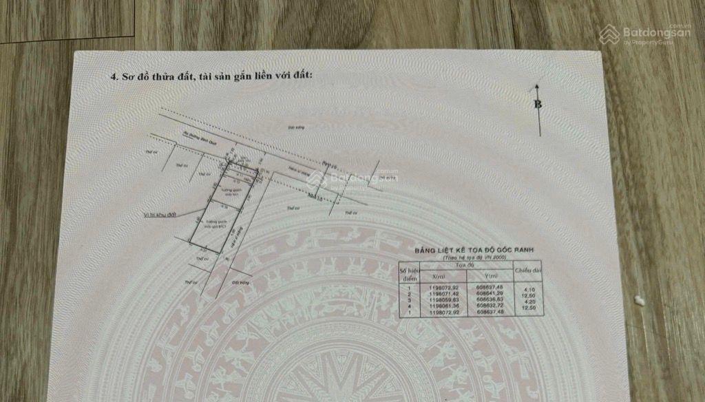 Bán nhà 3 tầng  lô góc  bình quới  3pn  dt 52m2 (4,2x13m)  p28  chỉ nhỉnh 5 tỷ