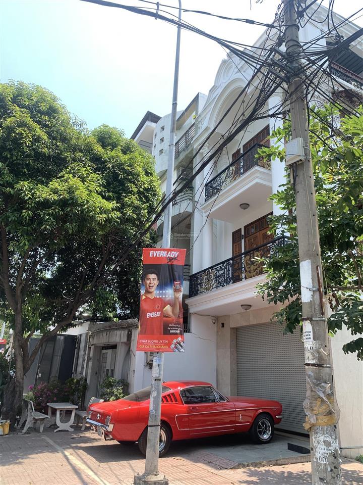 Nhà 110m2 x 4 tầng 5pn hẻm 6m, xe hơi ngủ trong nhà, gần ung văn khiêm, giáp khu d nhiều trường đh