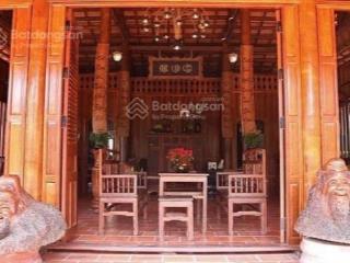 Nhà 192m | biệt thự gỗ cổ đặc trưng nam bộ x 1 tầng  hẻm xe hơi 6m  bình quới  giáp q1  4pn