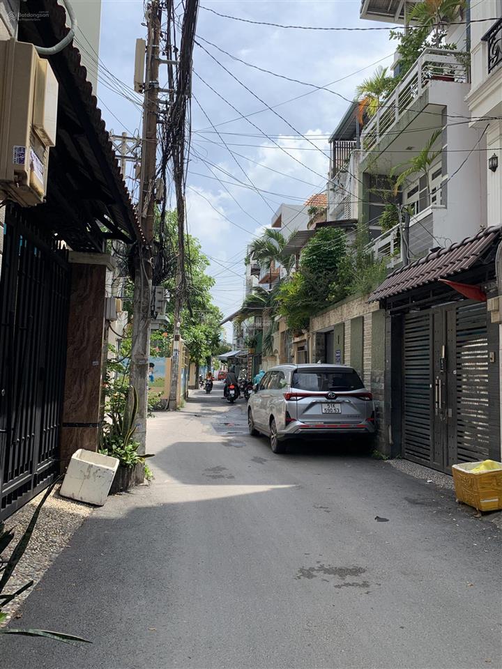 Bán nhà 87m2 (4,3x20)  3 tầng  hẻm xe hơi  nơ trang long thông lê quang định  ra hoàng hoa thám
