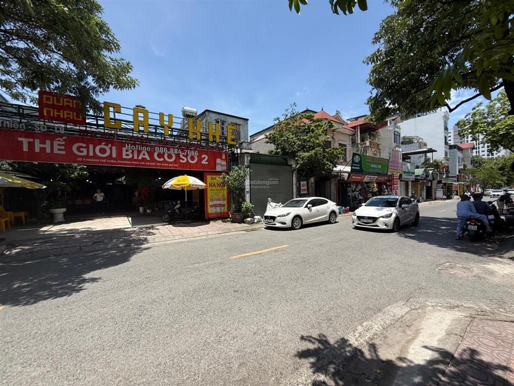Mặt phố hoàng thế thiện 110m 2 mặt thoáng 22 tỷ nhỉnh cực hiếm mặt phố kinh doanh
