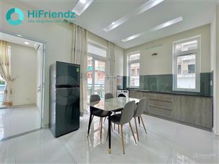 Chung cư mini, 1 phòng ngủ  ban công lớn  nội thất mới, gần cầu bông, quận 1