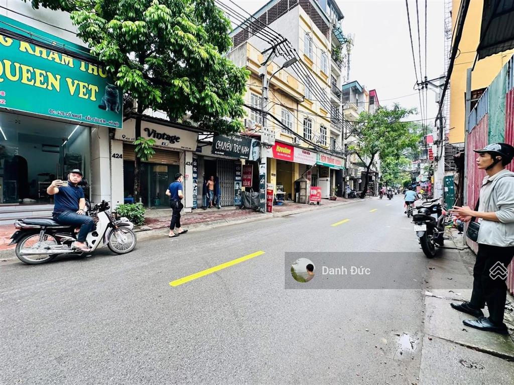 Bán đất mặt phố cổ nhuế 120m2, mt 6m  vỉa hè rộng 3m  kinh doanh sầm uất  chỉ 270tr/m2