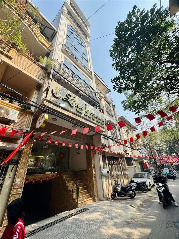 Bán nhà nghĩa tân 72m2mt 5.4m  1 hầm + 6 tầng nổi  phân lô vỉa hè ô tô tránh  thang máy