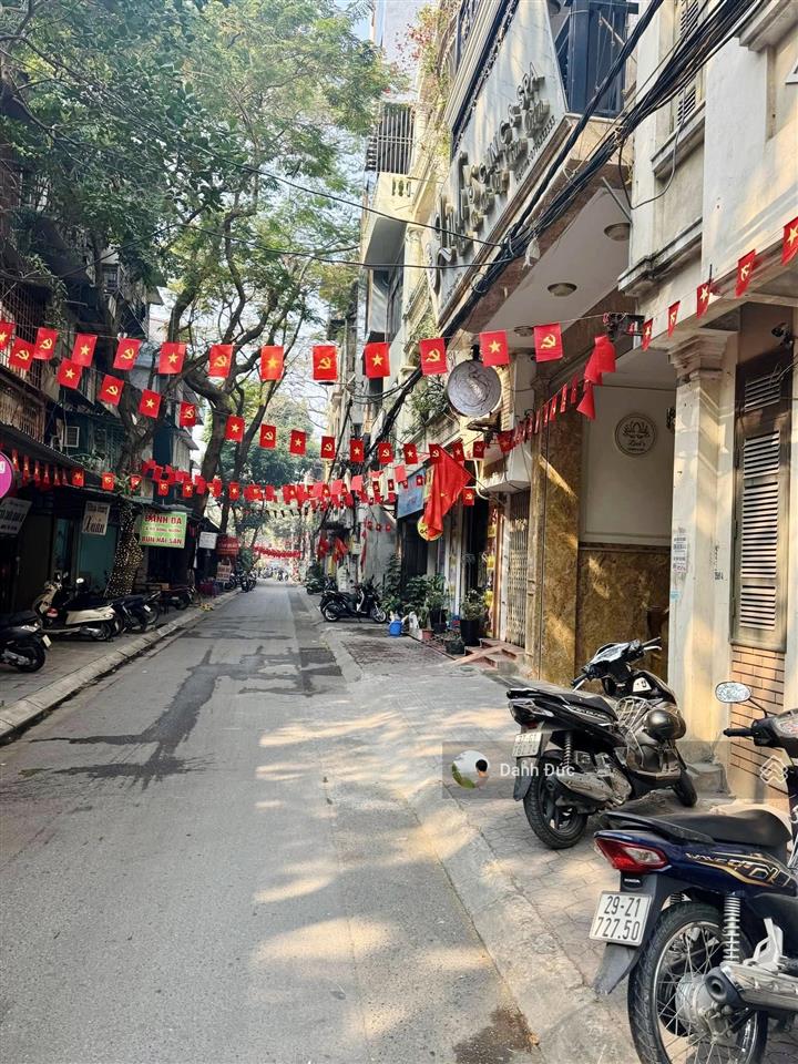 Bán nhà nghĩa tân 72m2mt 5.4m  1 hầm + 6 tầng nổi  phân lô vỉa hè ô tô tránh  thang máy