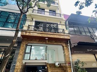 Cực hiếm! bán toà văn phòng trần quý kiên 91m2, mt 6m  có hầm  phân lô ô tô tránh