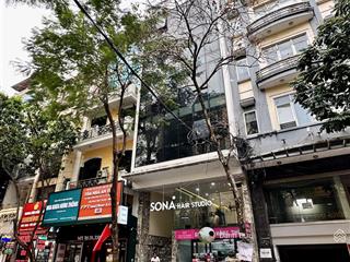 Bán toà văn phòng mặt phố phạm tuấn tài 80m2mt 5m  phân lô vỉa hè 3 ô tô tránh  kinh doanh