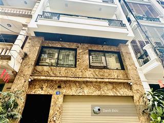 Bán nhà phạm tuấn tài 55m², mt 5m  phân lô vỉa hè ô tô tránh  thang máy  ngõ thông 2 mặt phố