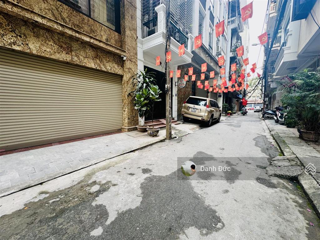 Bán nhà phạm tuấn tài 55m², mt 5m  phân lô vỉa hè ô tô tránh  thang máy  ngõ thông 2 mặt phố