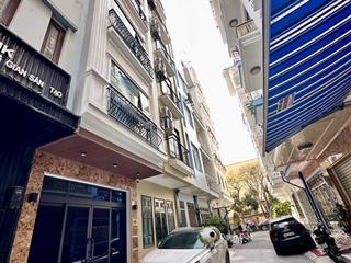 Chỉ hơn 20 tỷ  bán nhà phạm tuấn tài 50m2, mt 4.5m  phân lô vỉa hè ô tô tránh  thang máy