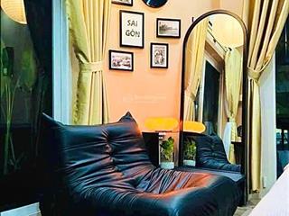 Nhà hẻm xh 4m, lô góc, ko lg qh  hồ thị kỷ  5x4.5(23m2), 5tầng  6.4tỷ