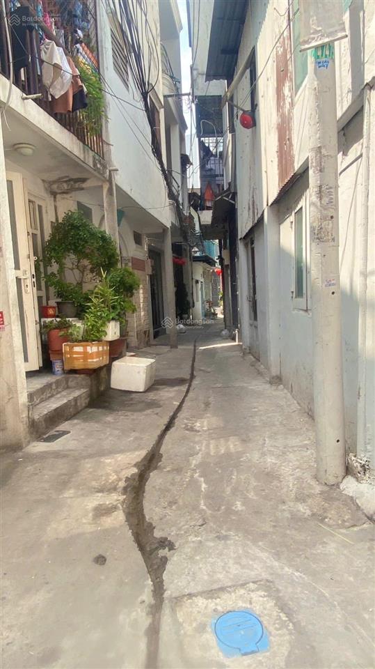 Nhà lâu năm, 1/sẹc, 2 mặt hẻm  trần văn đang  56m2, 2tầng  5.7tỷ