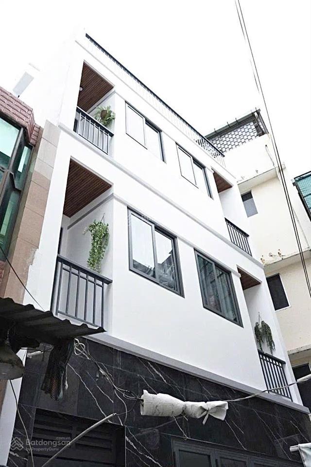 Chdv mới, hẻm 4m, 1/ sẹc, ko lg qh  hai bà trưng  6x15(66/91m2), 4tầng  17tỷ