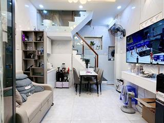 Nhà đẹp, 2 mặt hẻm, ko lg qh  trần văn đang  3.4/4x5(18/20m2), 3tầng  3.95tỷ