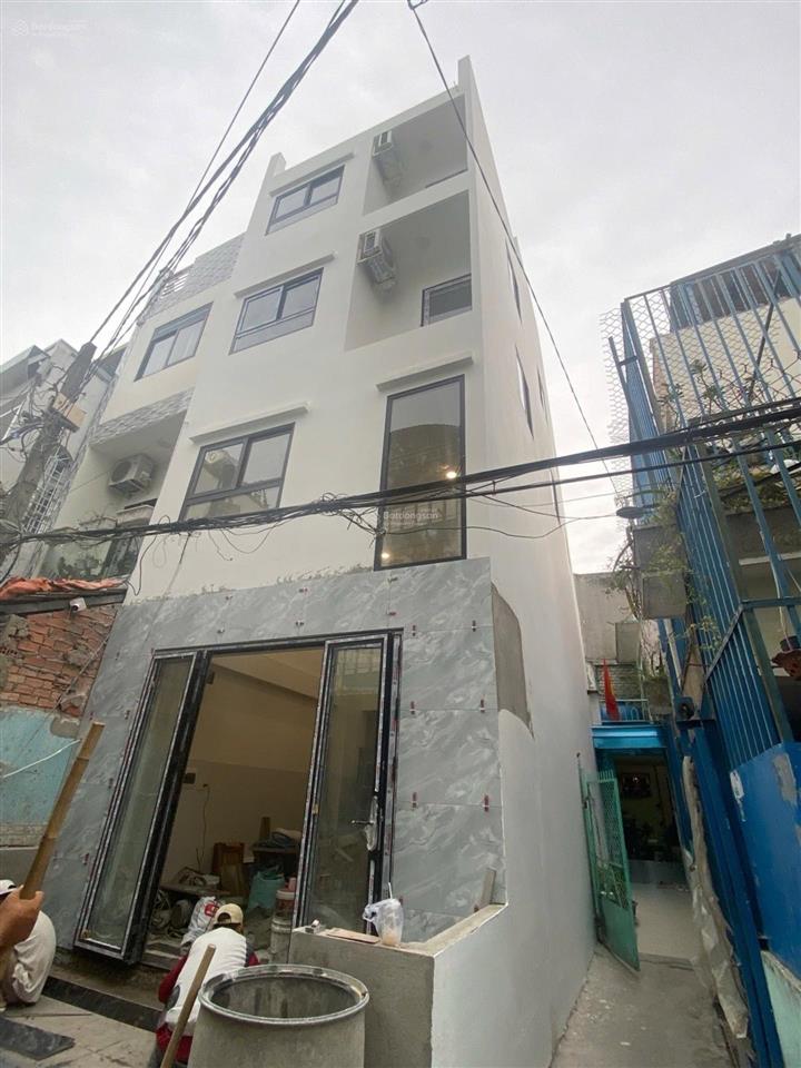 Bán nhà riêng 4 tầng phường phú lâm quận 6, 78.6m2 hướng đông nam
