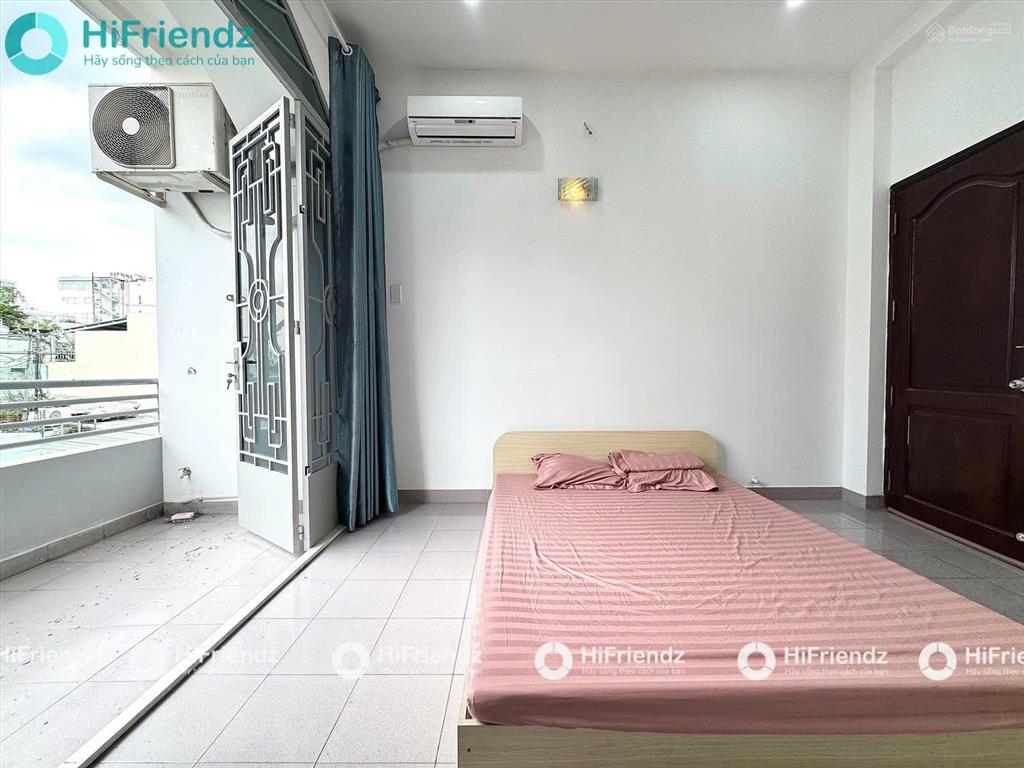 Trống sẵn studio ban công 35m2 full nội thất giá tốt gần chợ bàn cờ quận 3  ueh  vx dân chủ