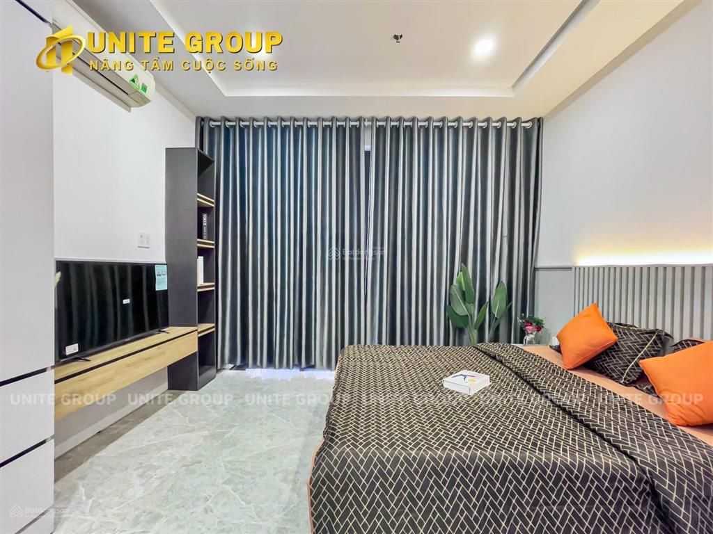 Cho thuê căn hộ 1pn giá rẻ có ban công view đẹp quận 7  gần crescent mall, quận 1, quận 4