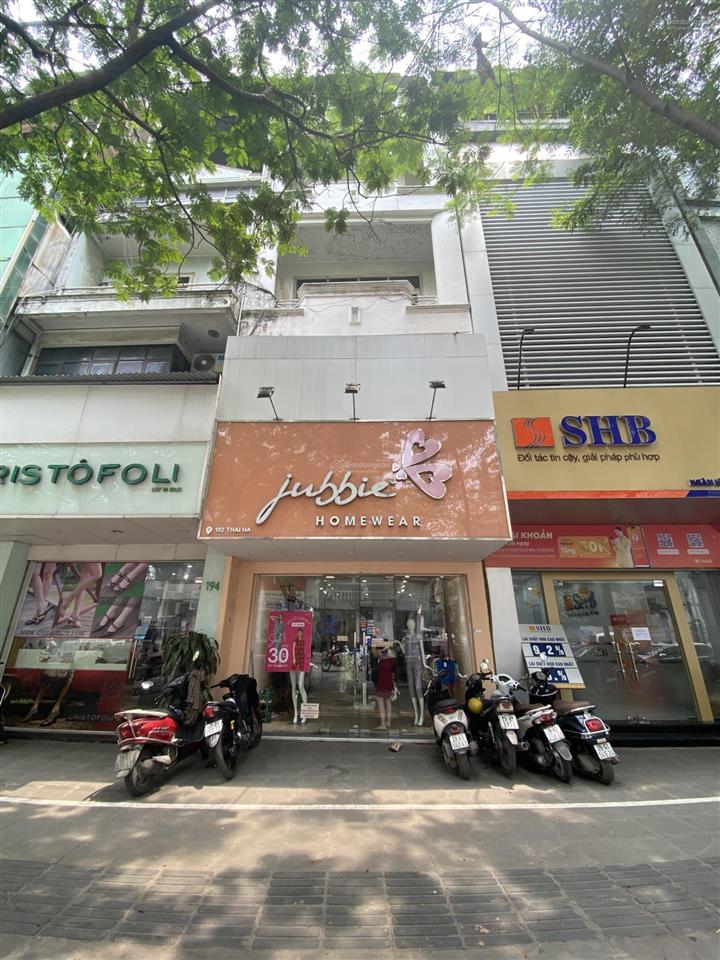 Cho thuê nhà mặt phố 192 thái hà  vị trí vàng kinh doanh