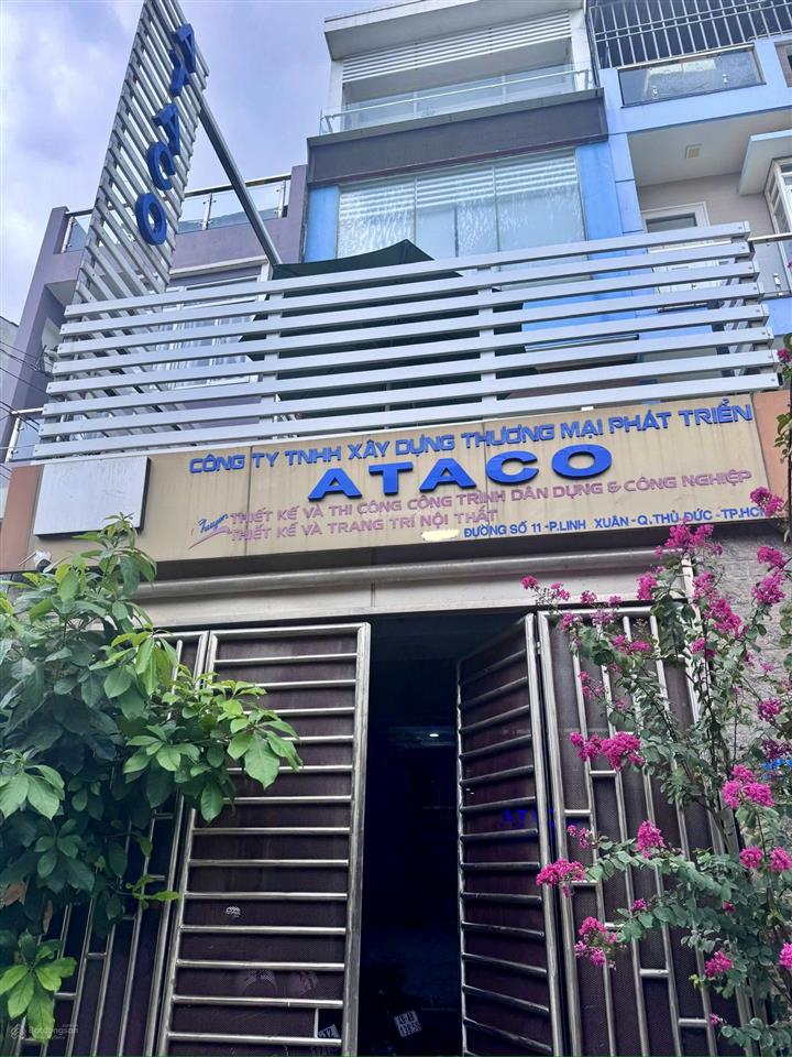 Thủ đức  linh xuân đường 11  68m đất  53m2 tc, nhà 3 tầng đúc, 4 pn  hxh 7m thông, 7 tỷ x tl