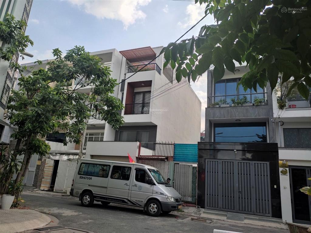 Bán nhà quận 12 kdc an sương  tân hưng thuận  ngay trường chinh đường 7m, 80m2 x 4 tầng 7 tỷ 68