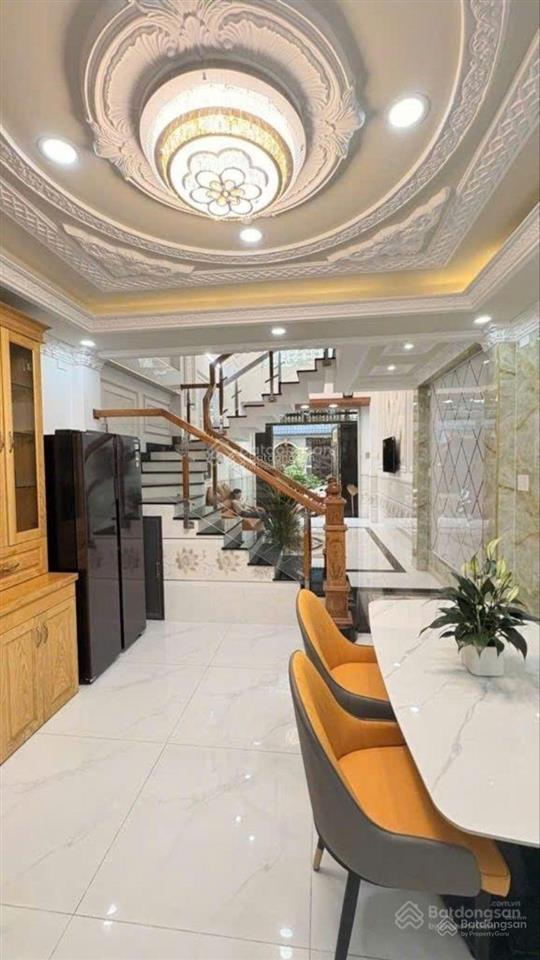 Nhà mới 50m2x5 tầng quang trung gò vấp ôtô ngủ nhà, sát tân sơn tân bình 7tỷ46