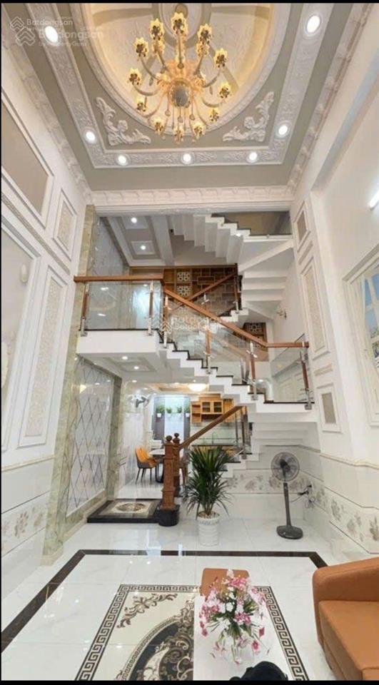 Nhà mới 50m2x5 tầng quang trung gò vấp ôtô ngủ nhà, sát tân sơn tân bình 7tỷ46