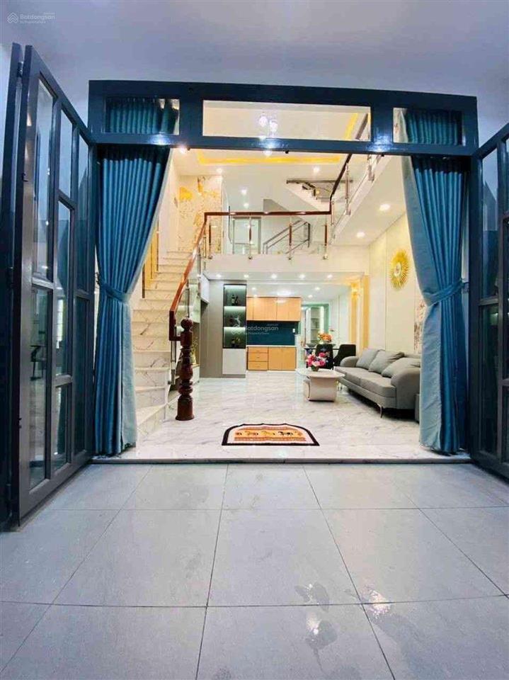 Bán nhà mới gò vấp phan huy ích 59m2x4 tầng 5tỷ 89