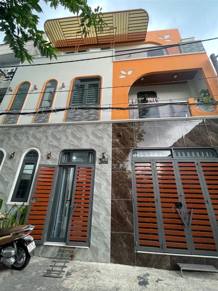 Nhà phan huy ích  hxh thông  48m2 x 3 tầng an hội tây gò vấp