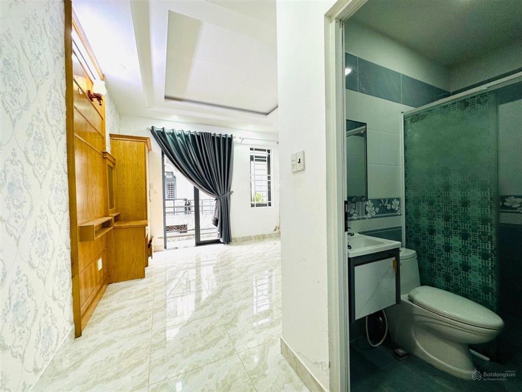 Bán nhà mới đẹp  phan huy ích 60m2 x 5 tầng ô tô ngủ trong nhà khu đồng bộ 6 tỷ 79