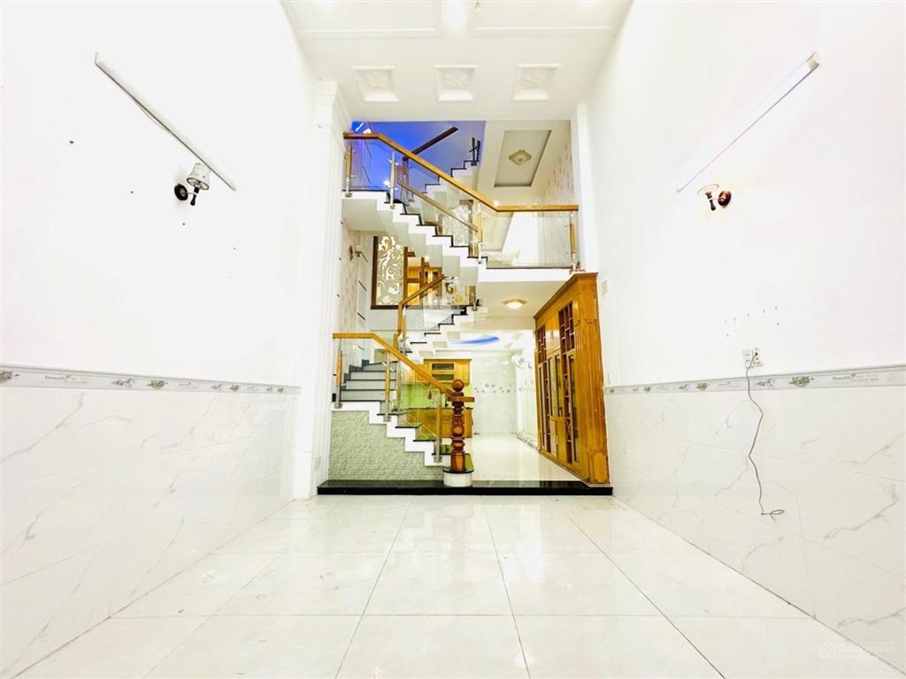 Bán nhà mới đẹp  phan huy ích 60m2 x 5 tầng ô tô ngủ trong nhà khu đồng bộ 6 tỷ 79