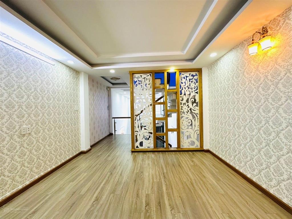 Bán nhà mới đẹp  phan huy ích 60m2 x 5 tầng ô tô ngủ trong nhà khu đồng bộ 6 tỷ 79