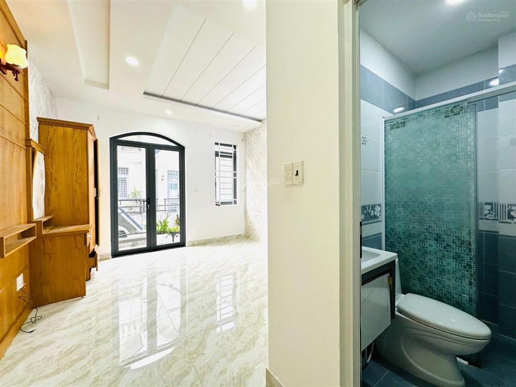 Bán nhà mới đẹp  phan huy ích 60m2 x 5 tầng ô tô ngủ trong nhà khu đồng bộ 6 tỷ 79