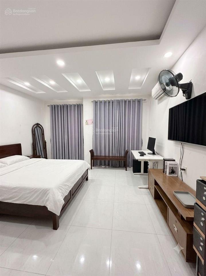Nhà 5 tầng x 75m2  ngang 5m, hẻm xe hơi nguyễn văn quá đht q12 6 tỷ 4