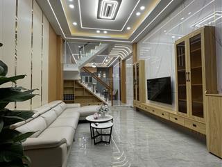 Nhà đẹp thạnh lộc 15, q12  3 tầng, 3pn  hẻm ô tô 6m  chỉ 5.08 tỷ  5 phút đến gò vấp