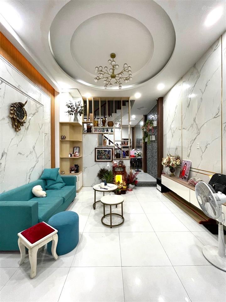 Bán nhà thạnh xuân 25, quận 12 ô tô tránh, 4 tầng, 53m², thu nhập 10,5 triệu/tháng, chỉ 5,3 tỷ