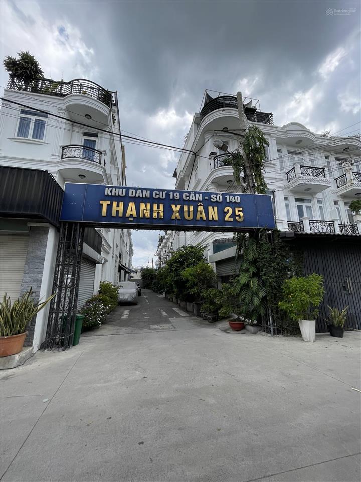 Bán nhà thạnh xuân 25, quận 12 ô tô tránh, 4 tầng, 53m², thu nhập 10,5 triệu/tháng, chỉ 5,3 tỷ
