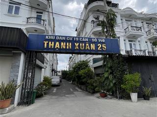 Bán nhà thạnh xuân 25, quận 12 ô tô tránh, 4 tầng, 53m², thu nhập 10,5 triệu/tháng, chỉ 5,3 tỷ
