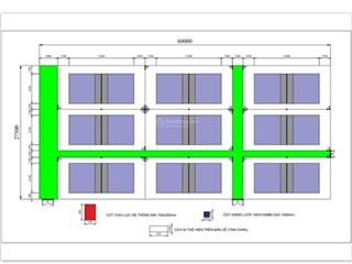 Cho thuê cụm 9 sân pickleball mới