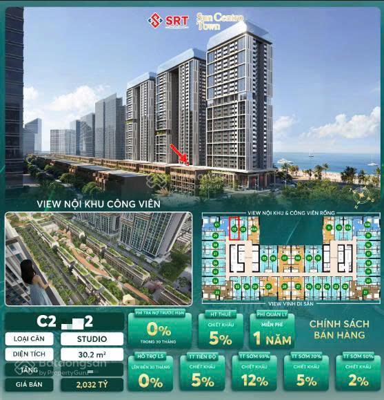 Em quyết đang có căn mặt biển chỉ 2 tỷ sun centro town, quảng ninh. tặng full nội thất