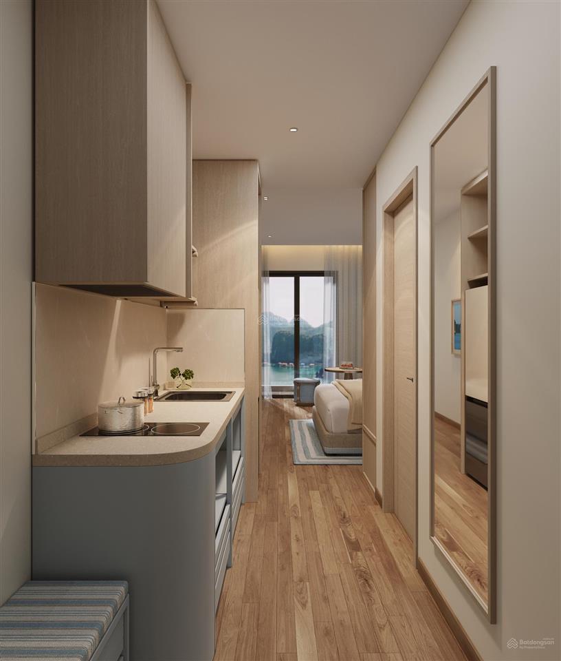 Bất ngờ 1,5 tỷ (full giá) căn studio view trực diện biển và hồ nhạc nước, sổ đỏ lâu dài.