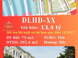 Độc quyền đđ367 shophouse 75m2 xây dựng 296m2, giá 13,4 tỷ rẻ nhất thị trường