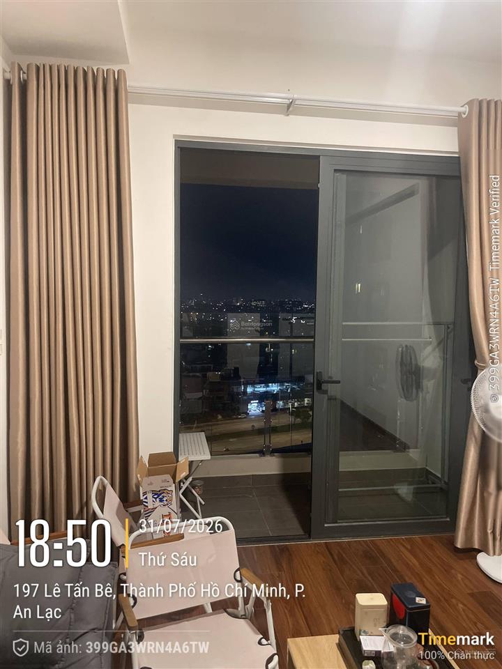 Cho thuê cc view đẹp tại akari city nam long, 7,5 triệu, 35m2, 1pn, p an lạc, hcm