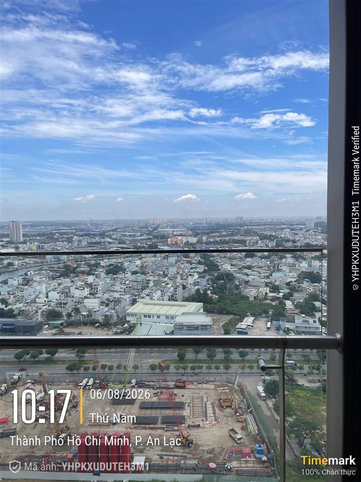 Cho thuê căn hộ akari city 2 phòng ngủ 2 nhà vệ sinh, dt 81m2 có máy lạnh, tl rèm giàn phơi