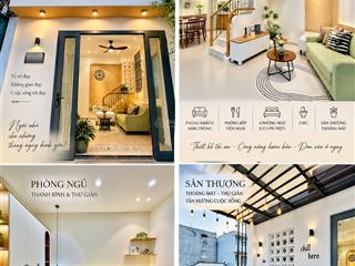 Nhà đẹp nguyễn văn đậu nở hậu tài lộc nội thất sang xịn, vào ở ngay 40m2 5.7 tỷ