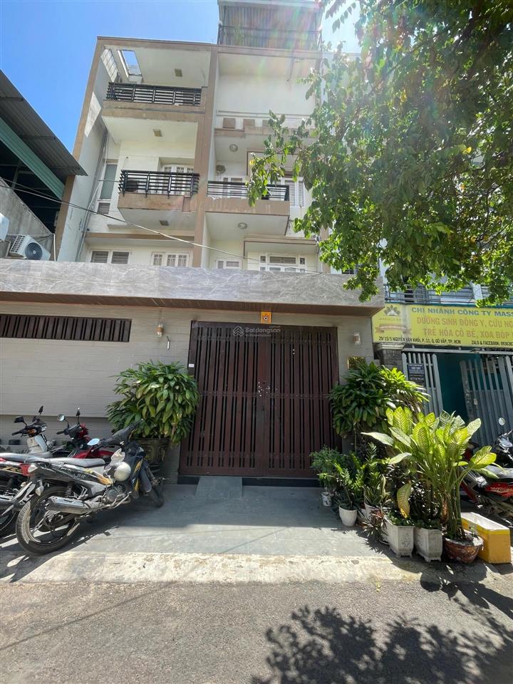 Bán nhà riêng tại nguyễn văn khối, 9 tỷ, 80m2, 5pn, 6wc, mặt tiền 6m