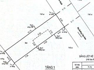 Bán lô đất hẻm 55 cây keo. tam phú dt 5*15 giá 6,45ty
