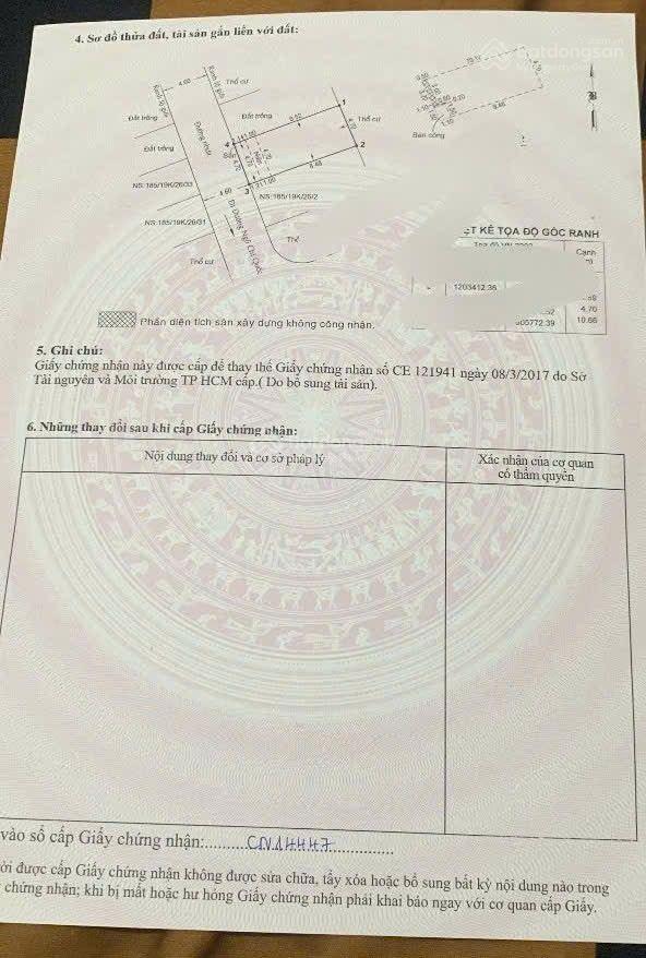 Nhà ngô chí quốc, tam bình. trệt lầu, hoàn công. giá 4,4 tỷ. khu hẻm 285