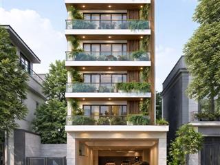 Tòa builing khúc thừa dụ, 8 tầng 1 hầm, thang máy, dòng tiền 180tr/ tháng