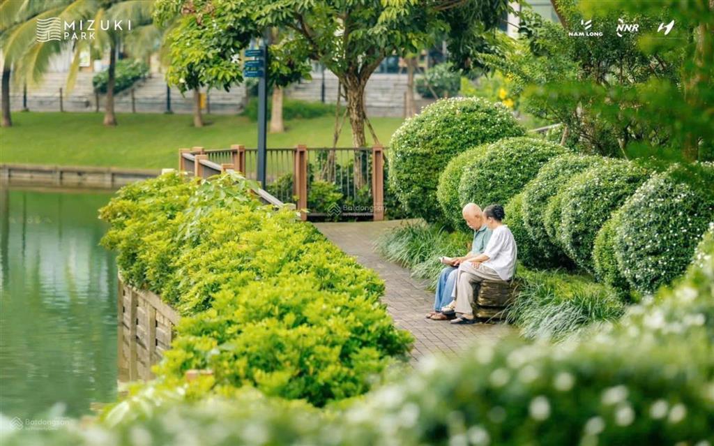Căn hộ tầng 3 sân vườn đẹp nhất mizuki  mua trực tiếp chủ đầu tư giá chỉ 5.2 tỷ/2pn view sông