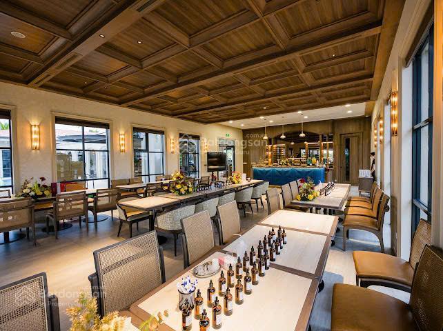 Biệt thự đảo 4 mặt sân vườn the pearl kđt waterpoint 256m2 1 trệt 2 lầu. chỉ 5 tỷ đến khi nhận nhà